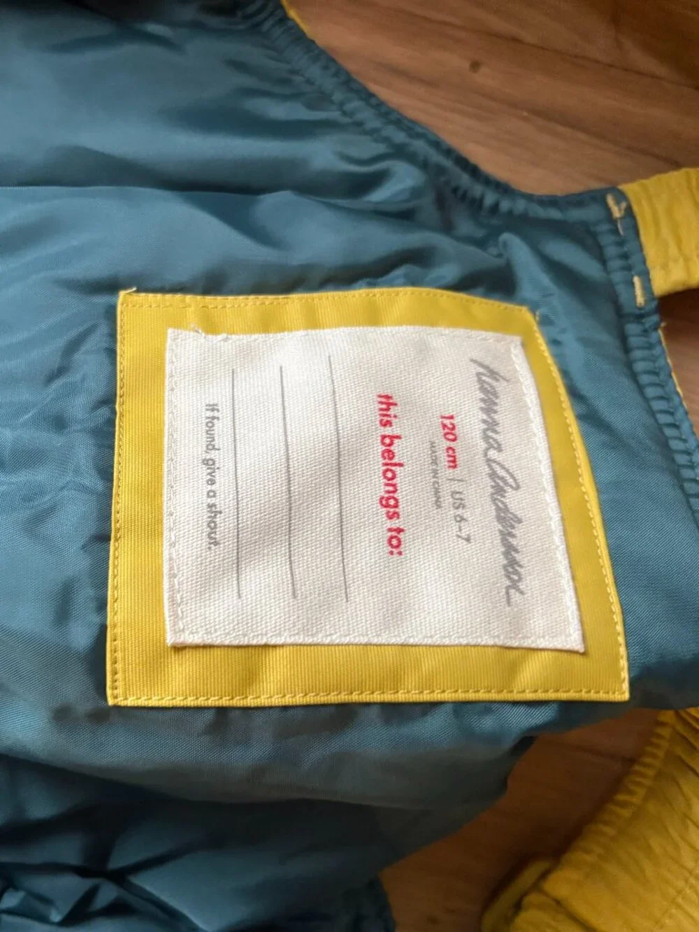 Hanna Andersson Kids Snow Jacket & Bib Pants Set Size 6–7